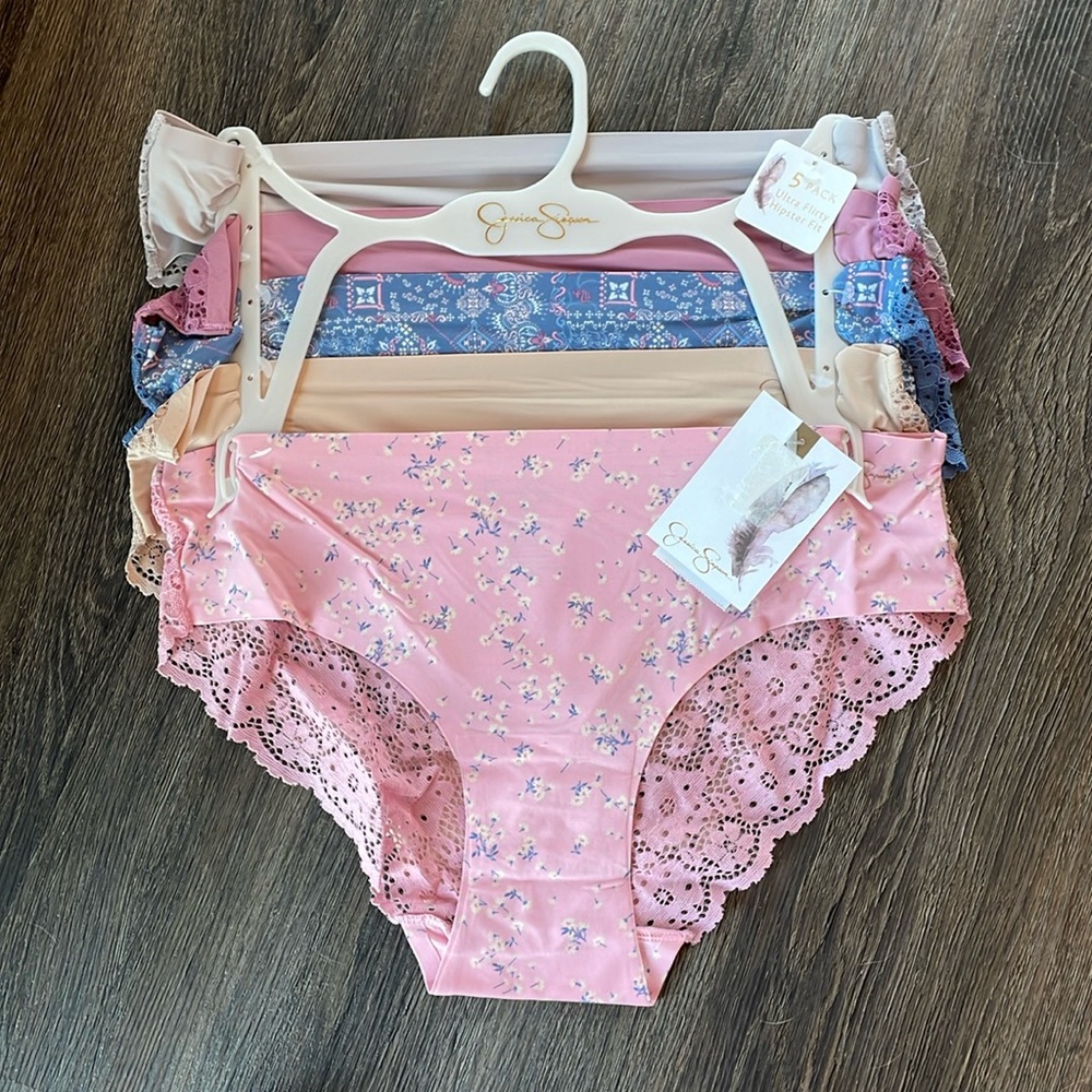 NWT Jessica Simpson 5-Pack Underwear